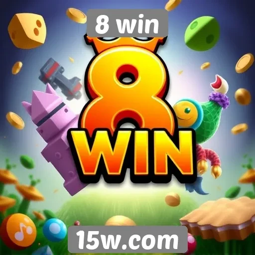 A variedade de jogos disponíveis no 8 win