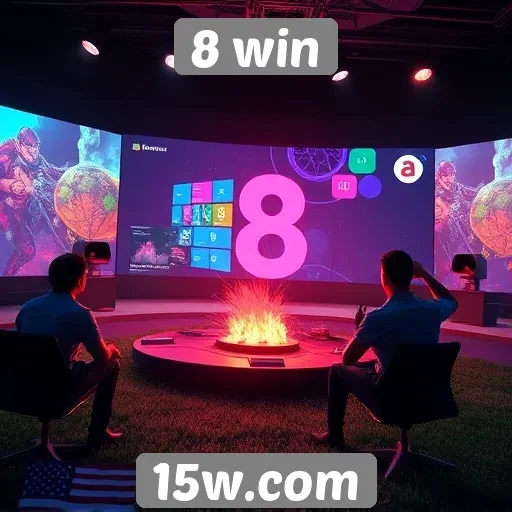 Plataforma 8 win inova com recursos interativos