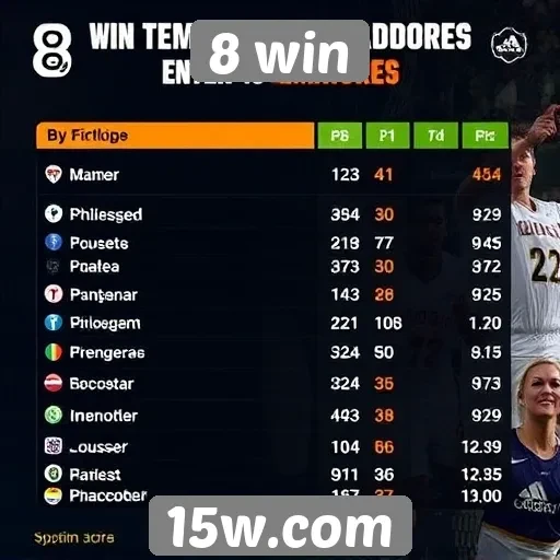 Estatísticas de jogadores do 8 win na última temporada
